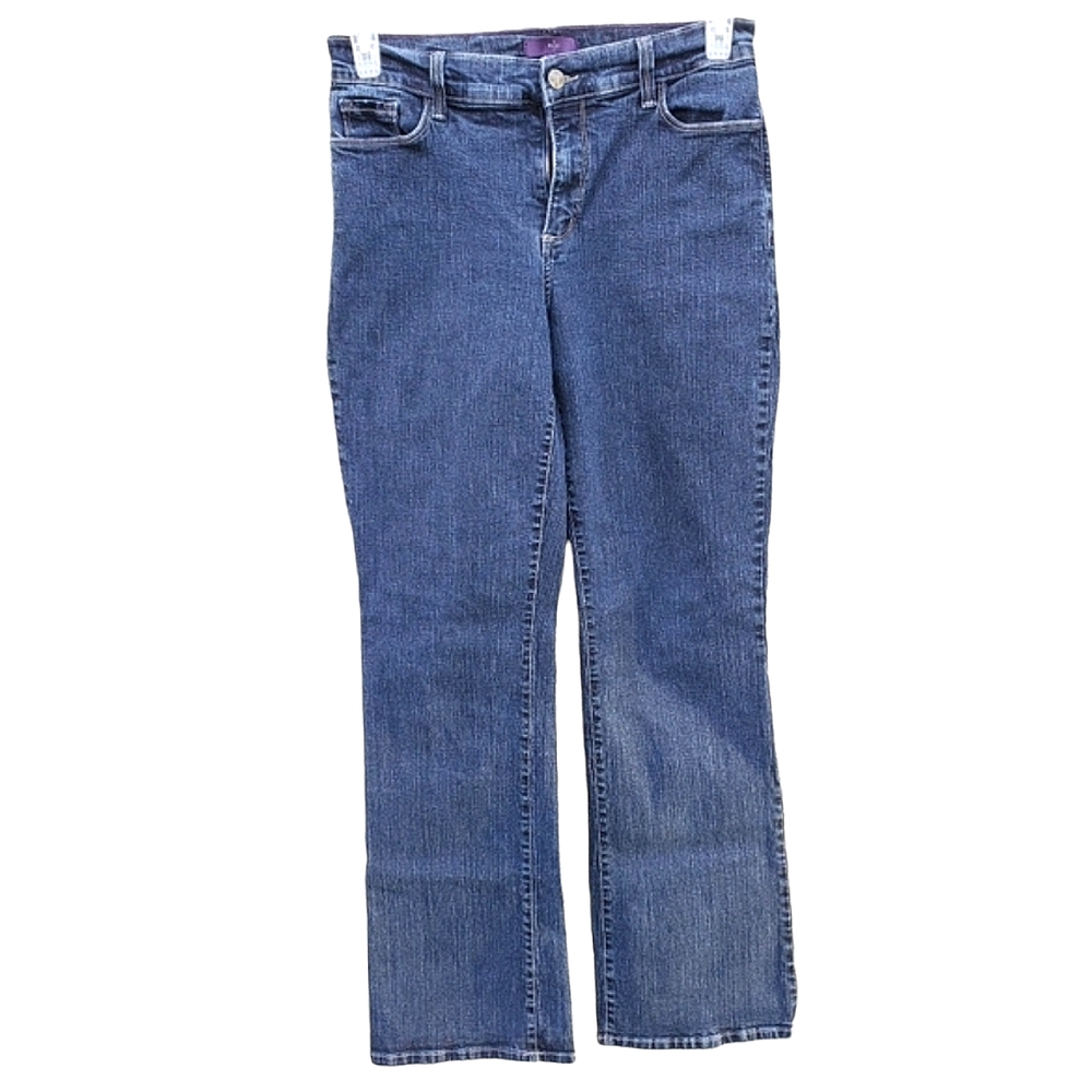 19) NYDJ Straight Leg Blue Jean Sz. 8